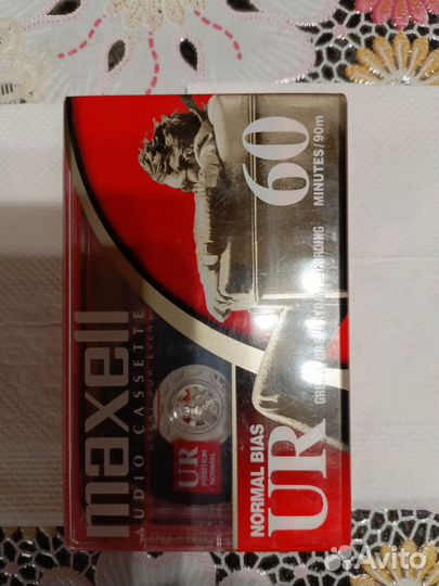 Аудиокассета новая maxell
