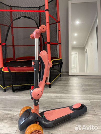 Самокат беговел 2 в 1