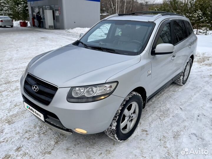 Hyundai Santa Fe 2.7 AT, 2007, 193 000 км