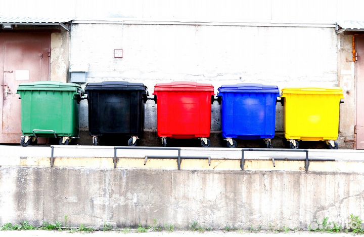 Пластиковый контейнер 1100л