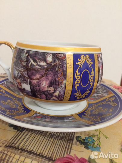 Чайная пара (сказки ас Пушкина)