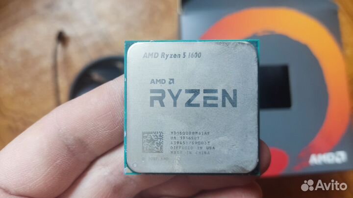 Процессор ryzen 5 1600
