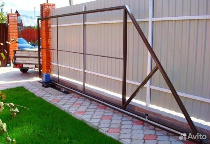 Отканые ворота от производидтеля