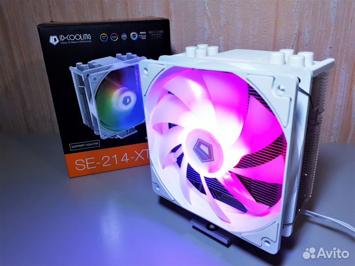 Новый Кулер Процессора ID-Сooling White XT A-RGB