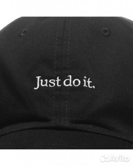 Кепка Nike Futura Washed Just Do IT Cap Balck