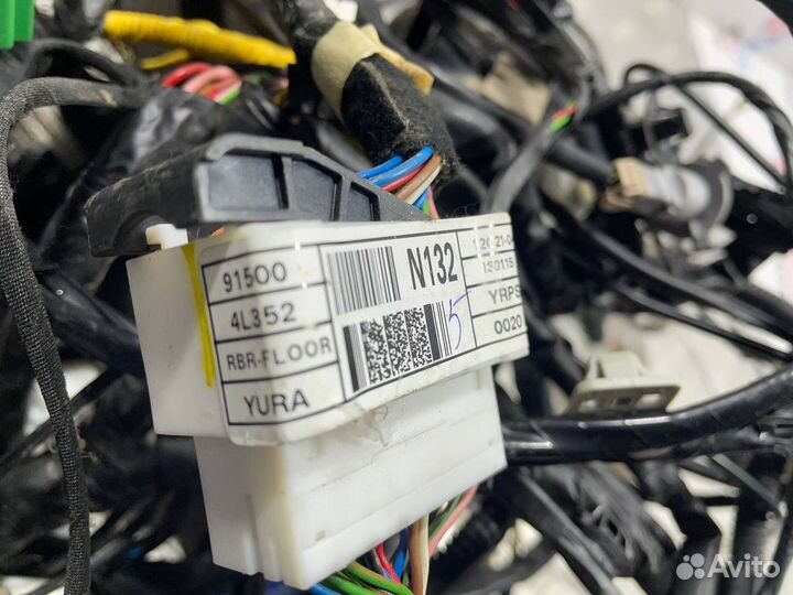 Проводка салона Hyundai Solaris 2013