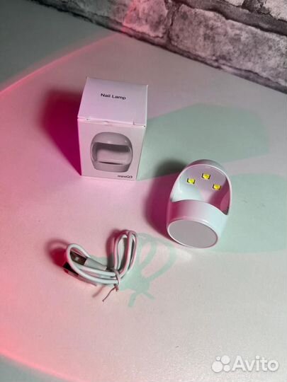 Лампа для ногтей mini q3