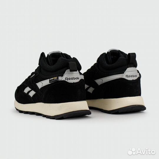 Reebok Classic Utility Suede Black / White with Fu