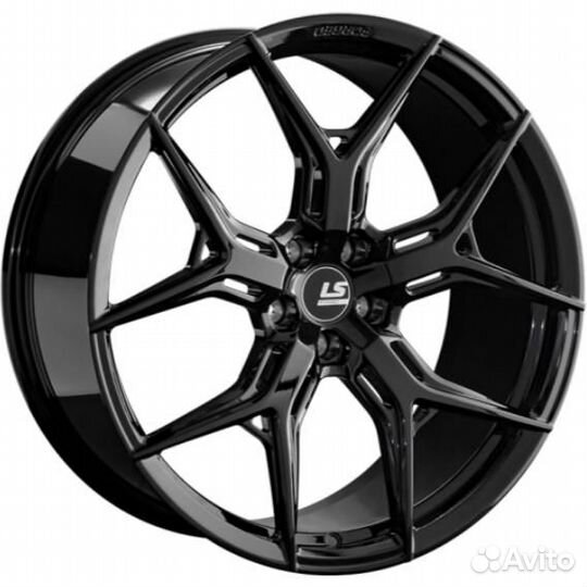 LS Forged FG14 9.5x22 5*114.3 ET47 DIA67.1 BK Кованый