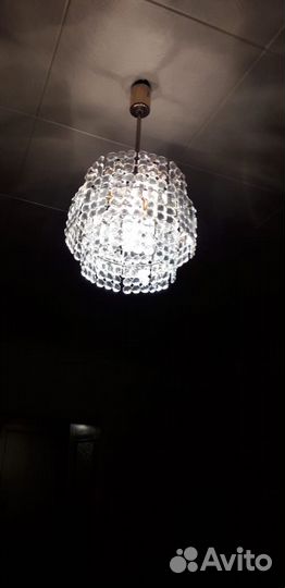 Люстра хрустальная