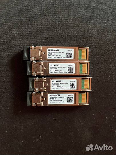 SFP+ Optical Transceiver Finsar, Avago, Huawei