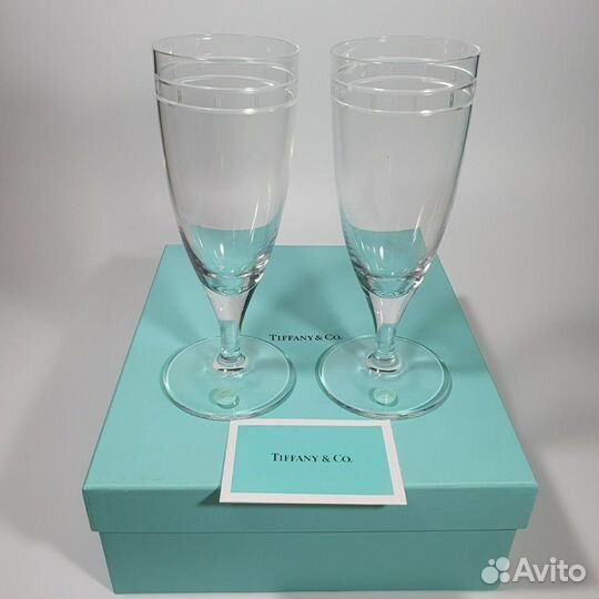 Бокалы для шампанского Tiffany & Co