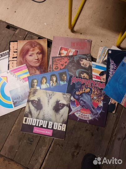 Советские грампластинки СССР 70-80Е годы