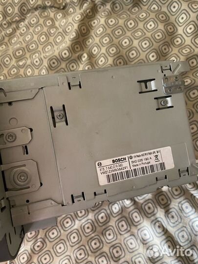 Магнитола VW RCD510 с видеовыходом