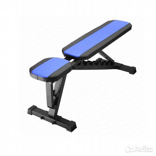 Скамейка жима силовая до 350кг регулируемый наклон
