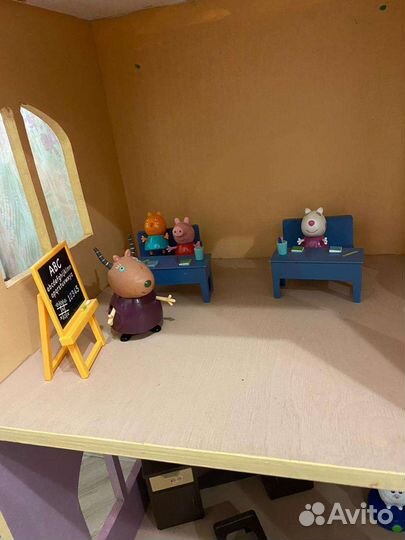 Свинка пеппа школа