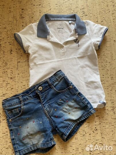 Вещи пакетом для девочки, 116