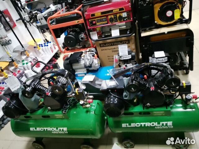 Компрессор воздушный 24/50/100/300л новый