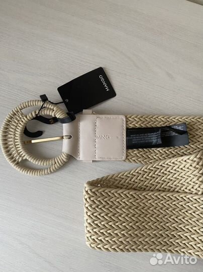 Новый ремень mango манго