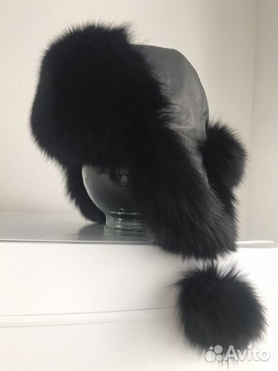 Шапка ушанка женская