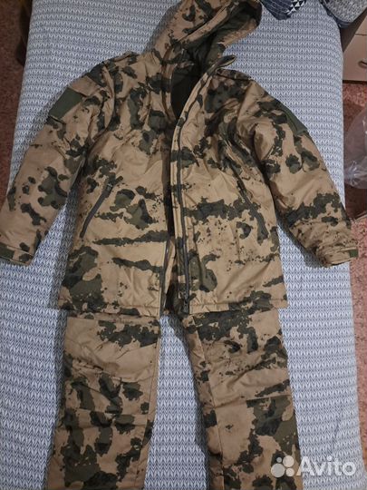 Зимняя форма. Зелёный мох, размер 48-4