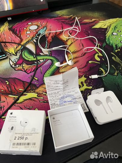Apple earpods оригинал