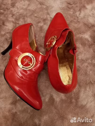 Ботильоны натуральная кожа 40