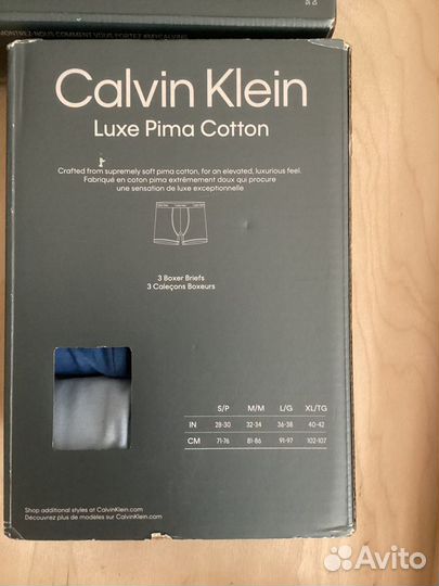 Трусы мужские новые Calvin Klein размер S