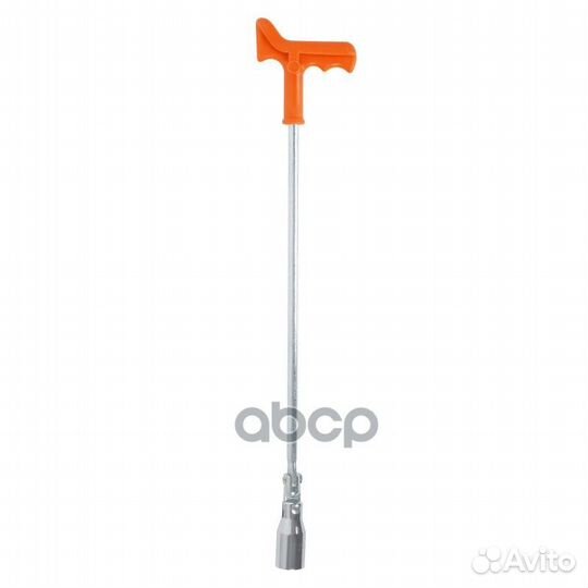 Ключ свечной с пластиковой рукояткой и карданом