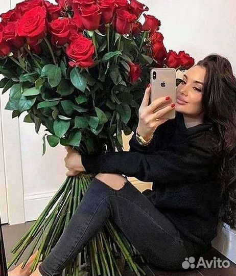 Высокие розы, букеты, цветы Доставка