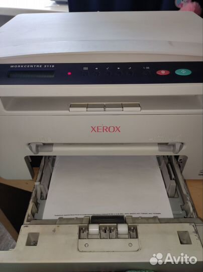 Принтер xerox 3119
