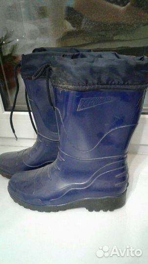 Сапожки резиновые