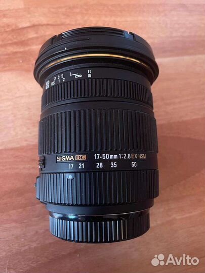 Sigma dс 17-50 f2,8 for Sony A