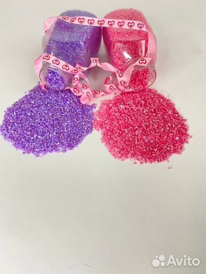 Соль для ванны с шиммером