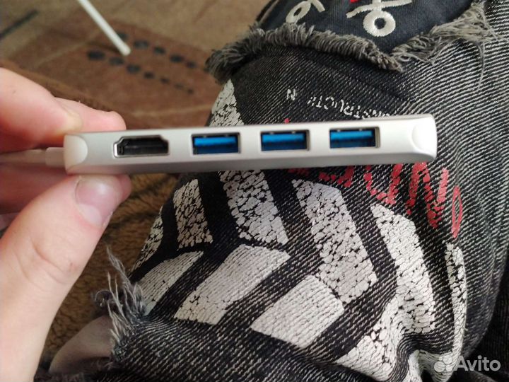 USB type C концентратор для macbook