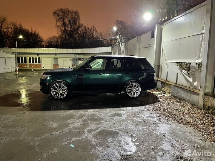 Кованые диски r22 Range Rover