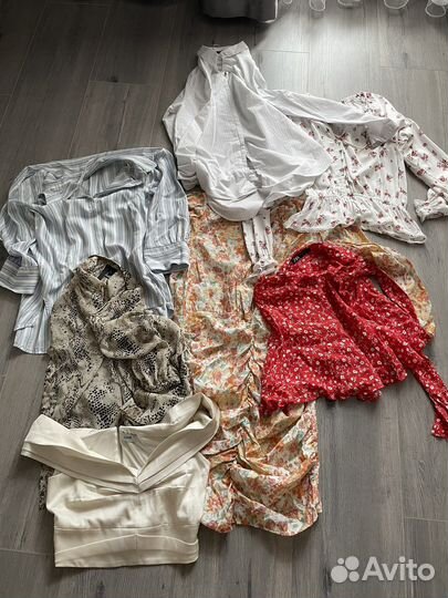 Летние вещи пакетом zara, h&m, mango