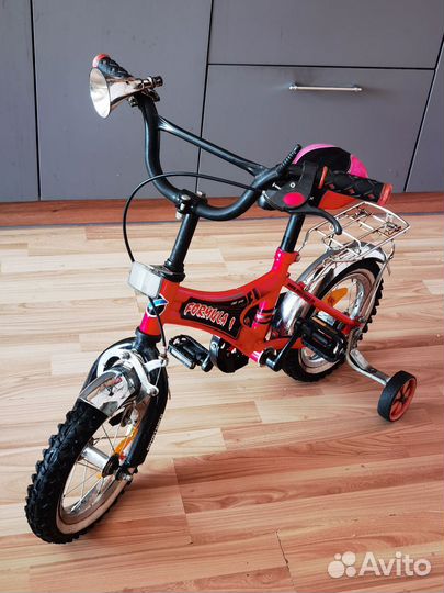 Велосипед детский 4 колесный