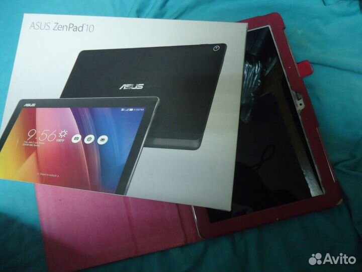 Планшет Asus ZenPad 10 + чехол и коробка
