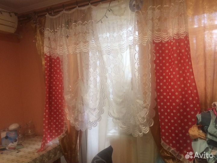 Занавеси и тюль разные