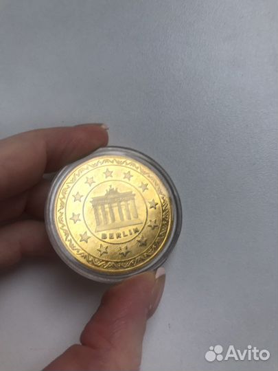 Настольная медаль монета Берлин Германия