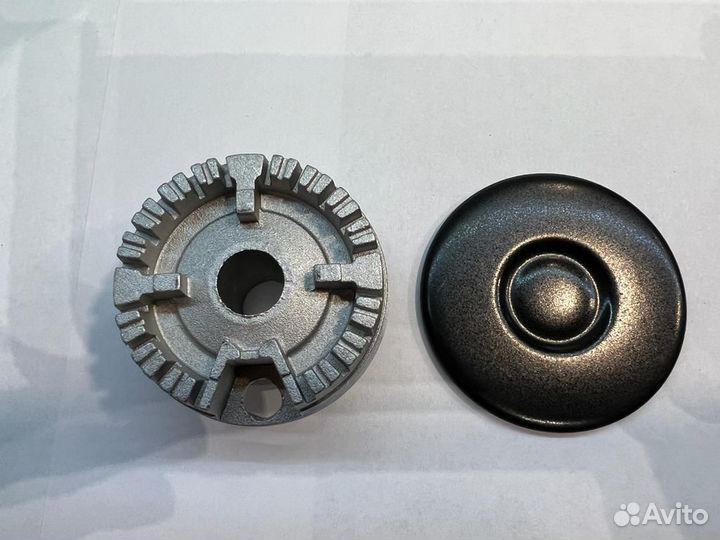 Рассекатель для газовой плиты 40мм и крышка 55мм