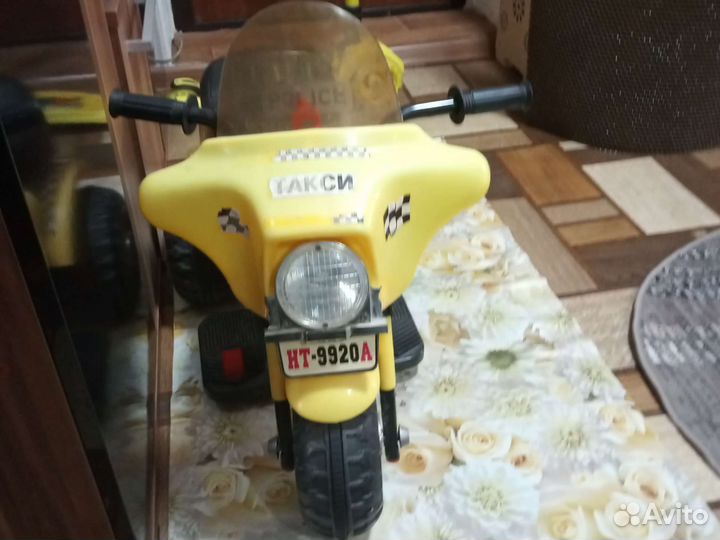 Детский мотоцикл на аккумуляторе