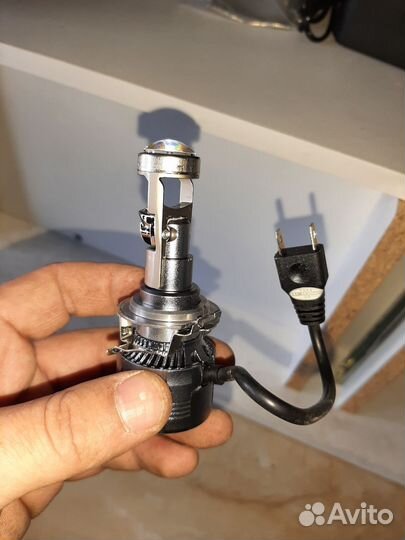 Лед лампы h7 с линзой