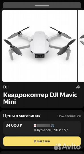 Dj mavic mini