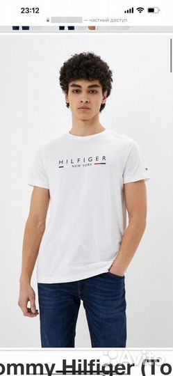 Tommy hilfiger футболка