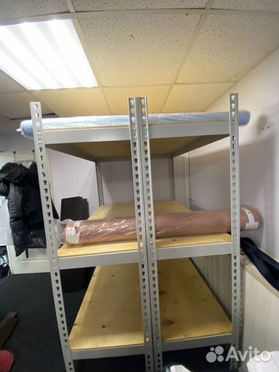 Складские металлические стеллажи мкф