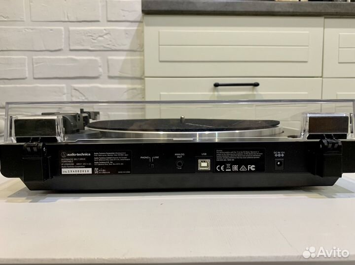 Виниловый проигрыватель Audio Technica AT-LP60USB