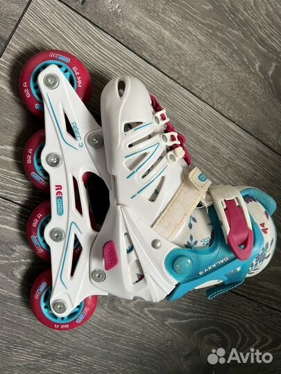 Роликовые коньки детские раздвижные