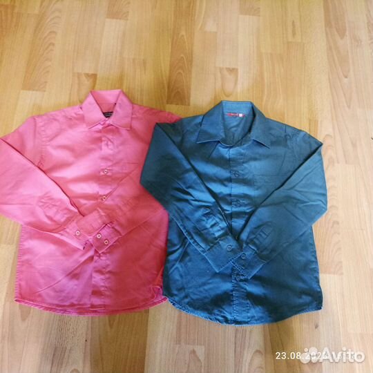 Рубашки пакетом 122 разм